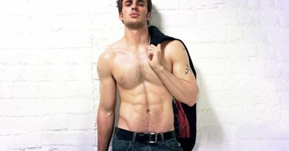 brutale man met vergrote penis